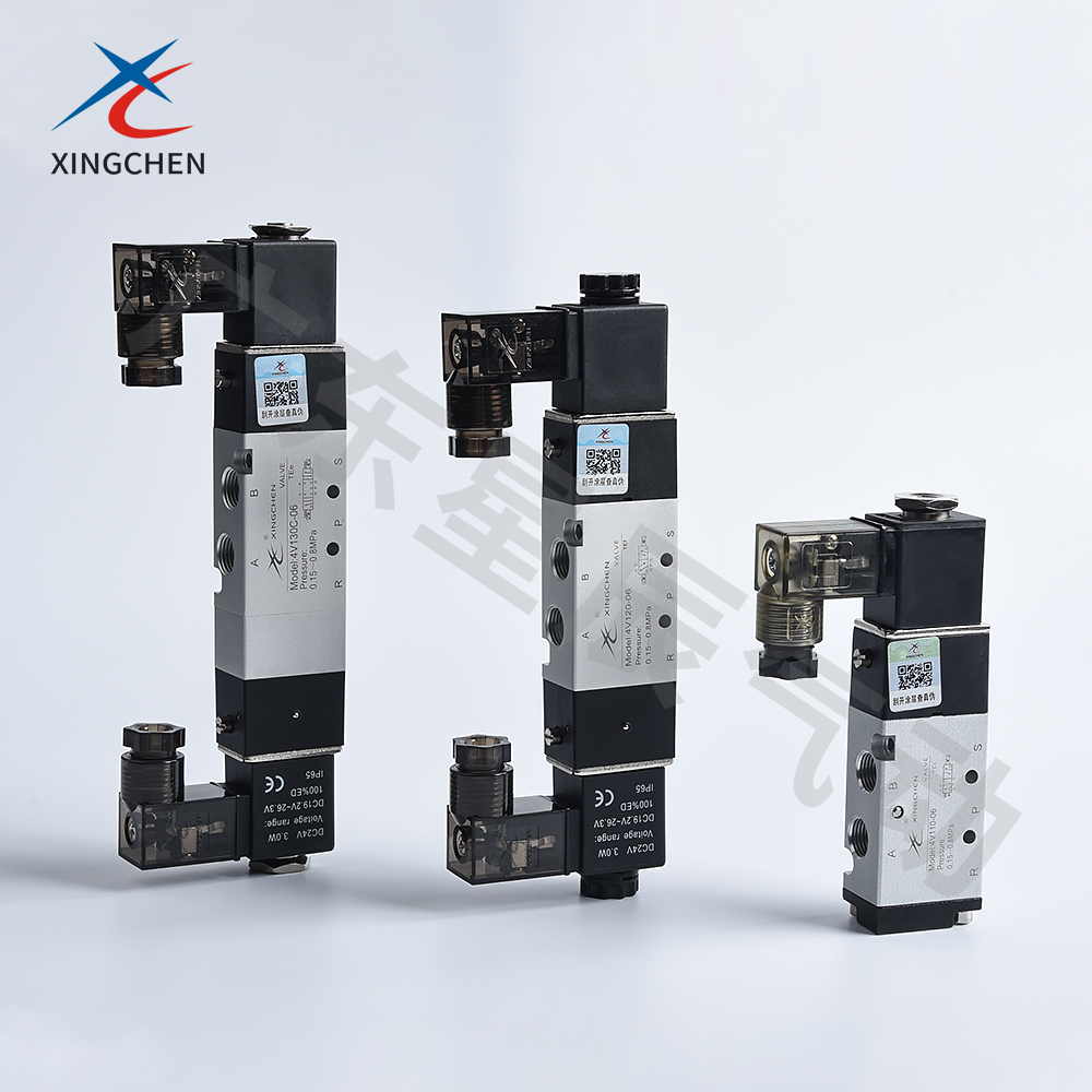 電磁閥(五口二位、五口三位)4V100系列